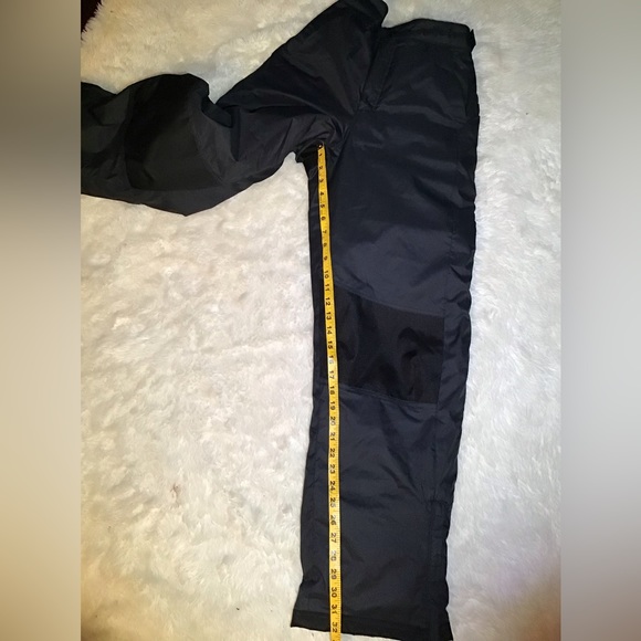 L.L bean black snow pants size 18 - Picture 6 of 9